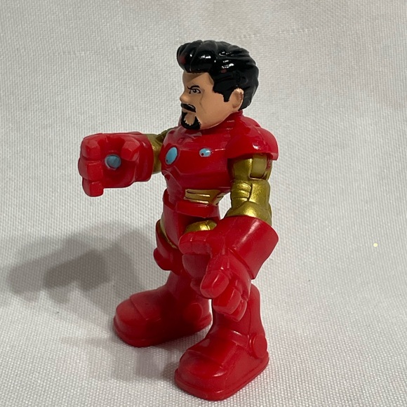 Imaginext Marvel Iron Man Tony Stark Super hero action figure good condition - Picture 3 of 6